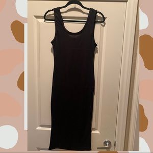 NWT mid length rib dress